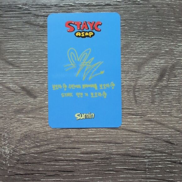 STAYC - Staydom ASAP Album - New W/Inclusions And Sumin PHOTOCARD - Picture 5 of 6